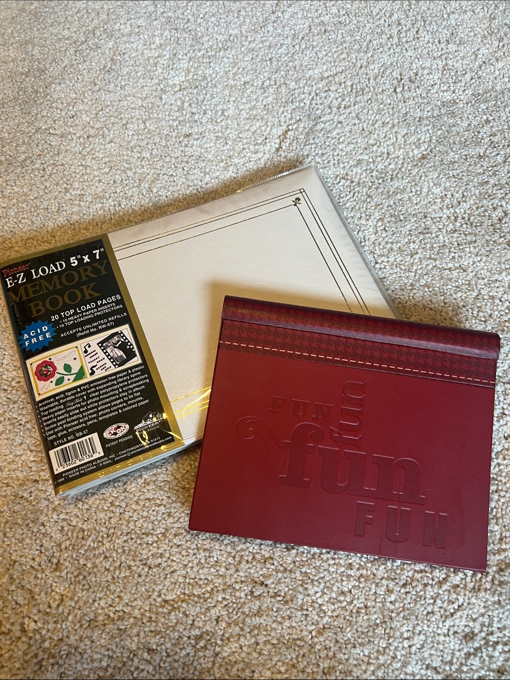 2  photo albums